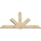 Ekena Millwork Kennewick Rough Sawn Timber Gable Bracket, Douglas Fir, 72"W x 42"H x 2"D x 6"F, 14/12 Pitch GBW072X42X0206KEN00RDF - alternate 5